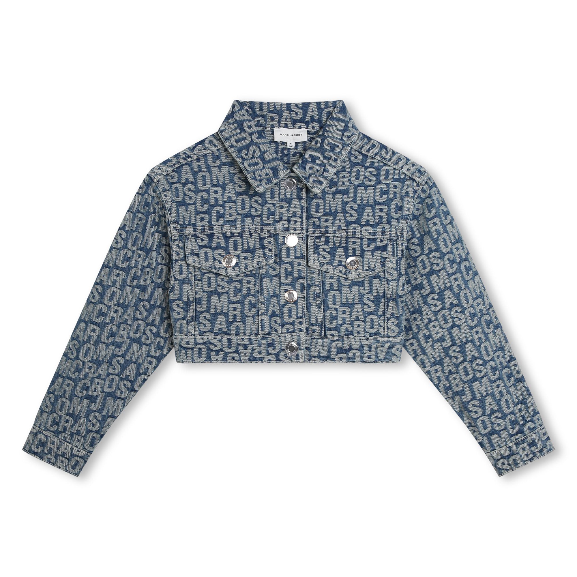 Jumbled Logo Denim Jacket