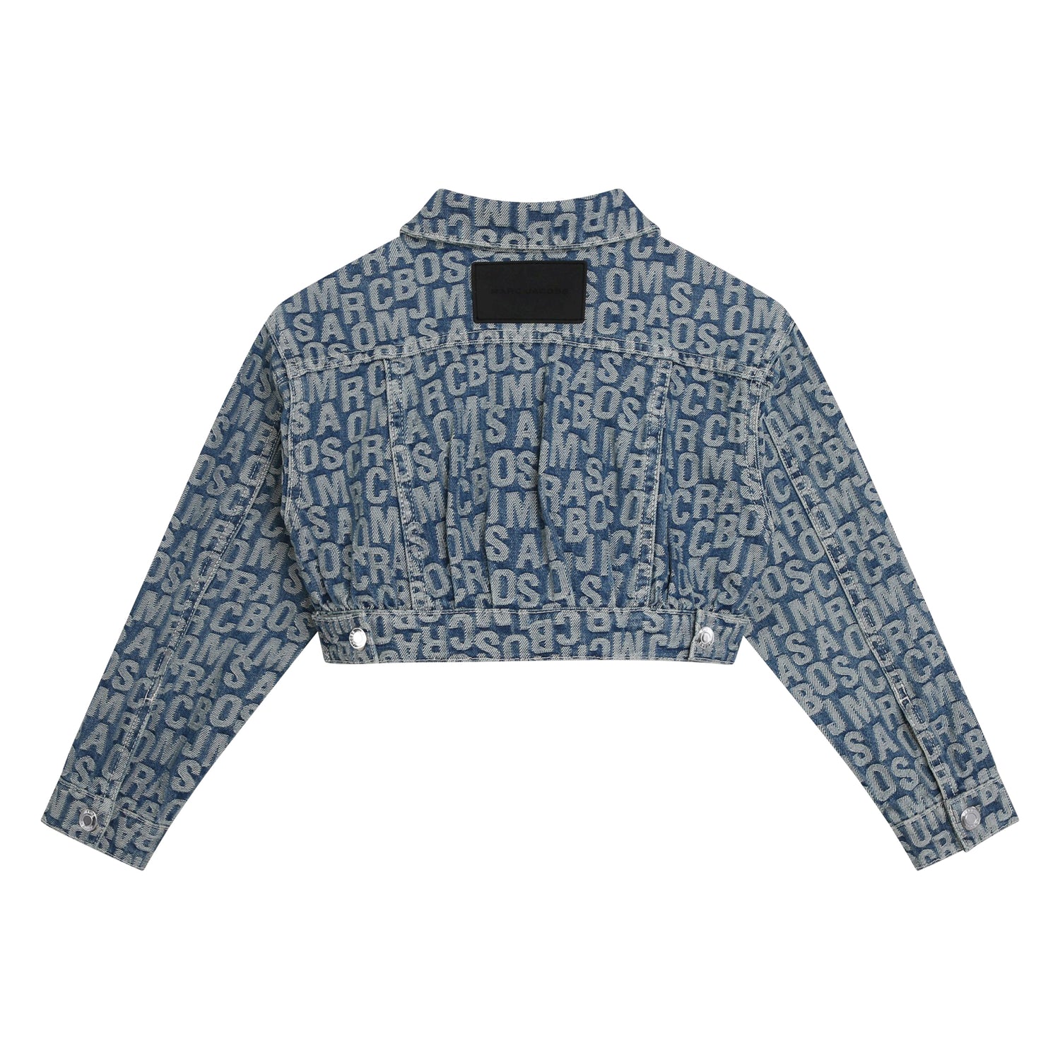 Jumbled Logo Denim Jacket