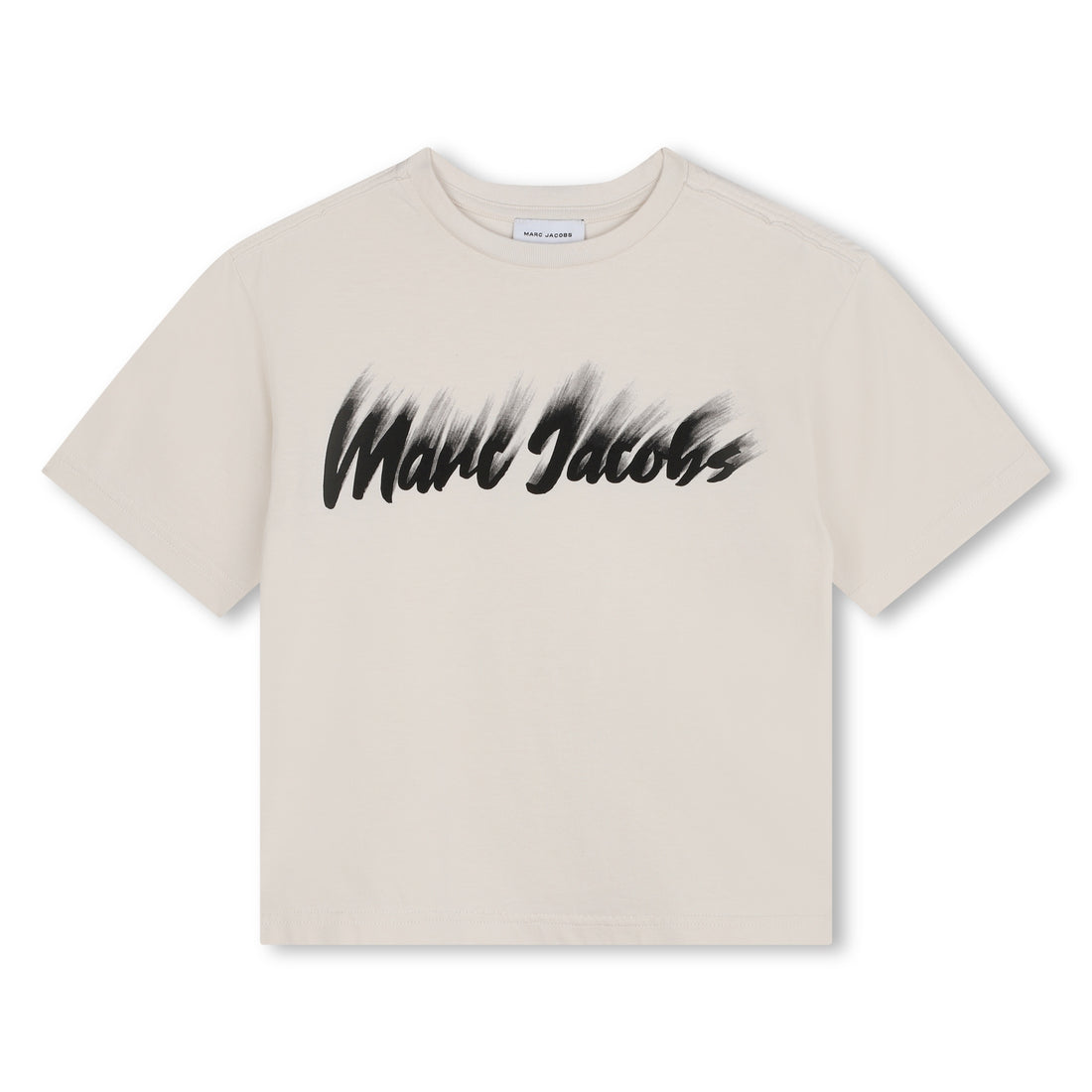 Fancy Logo Sand Short Sleeve Tee