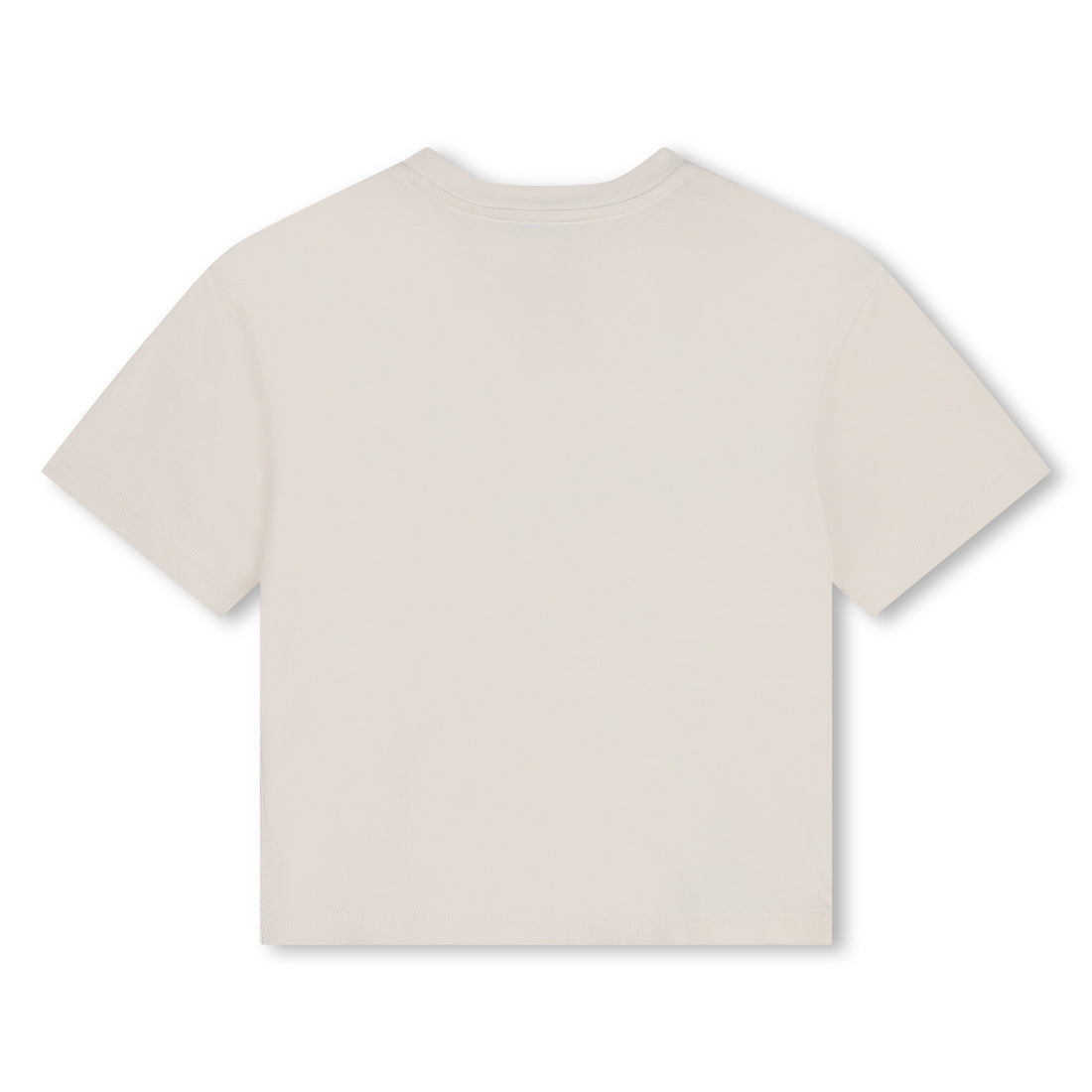 Fancy Logo Sand Short Sleeve Tee