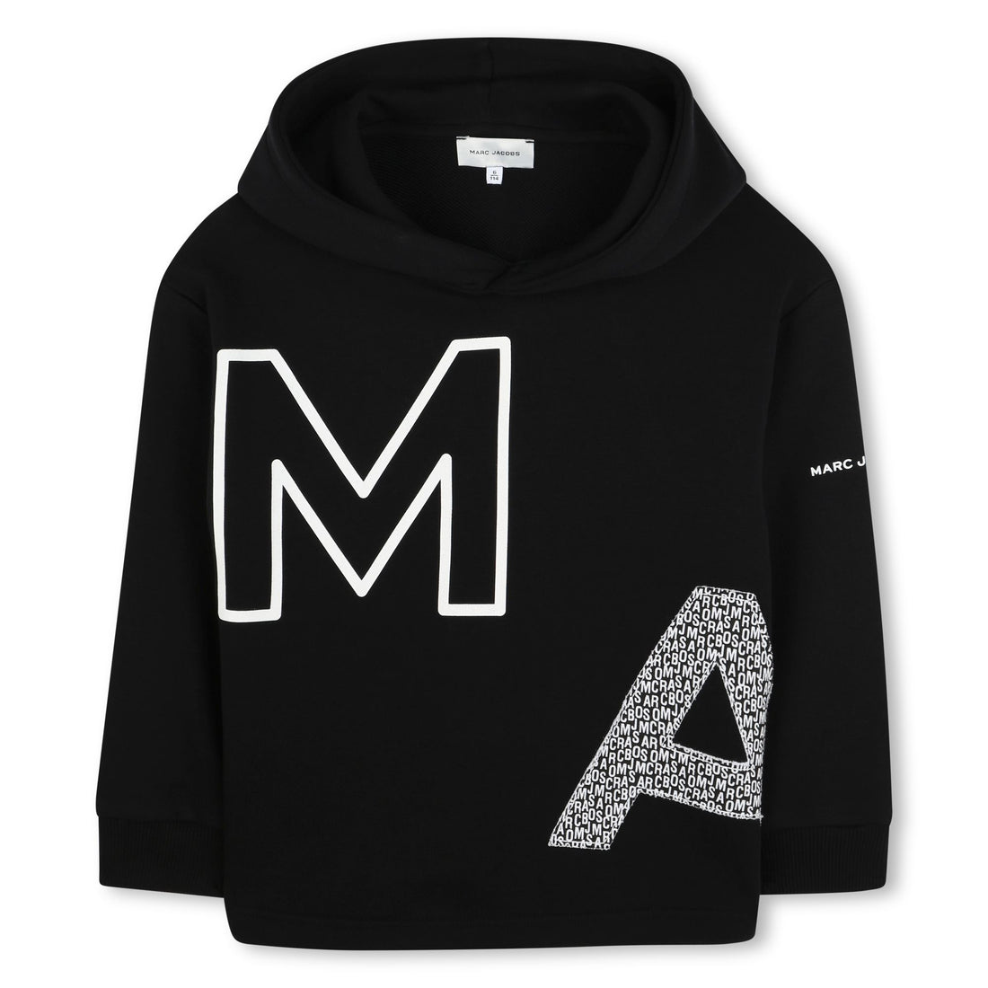 Graphic Print Hooded Sweatshirt for Kids