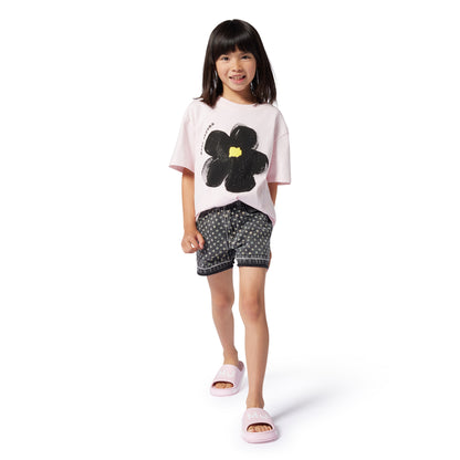 Floral Graphic Short-Sleeve T-Shirt