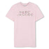 Cotton French Terry T Shirt Dress With Rhinestone Logo, Light Pink The Marc Jacobs