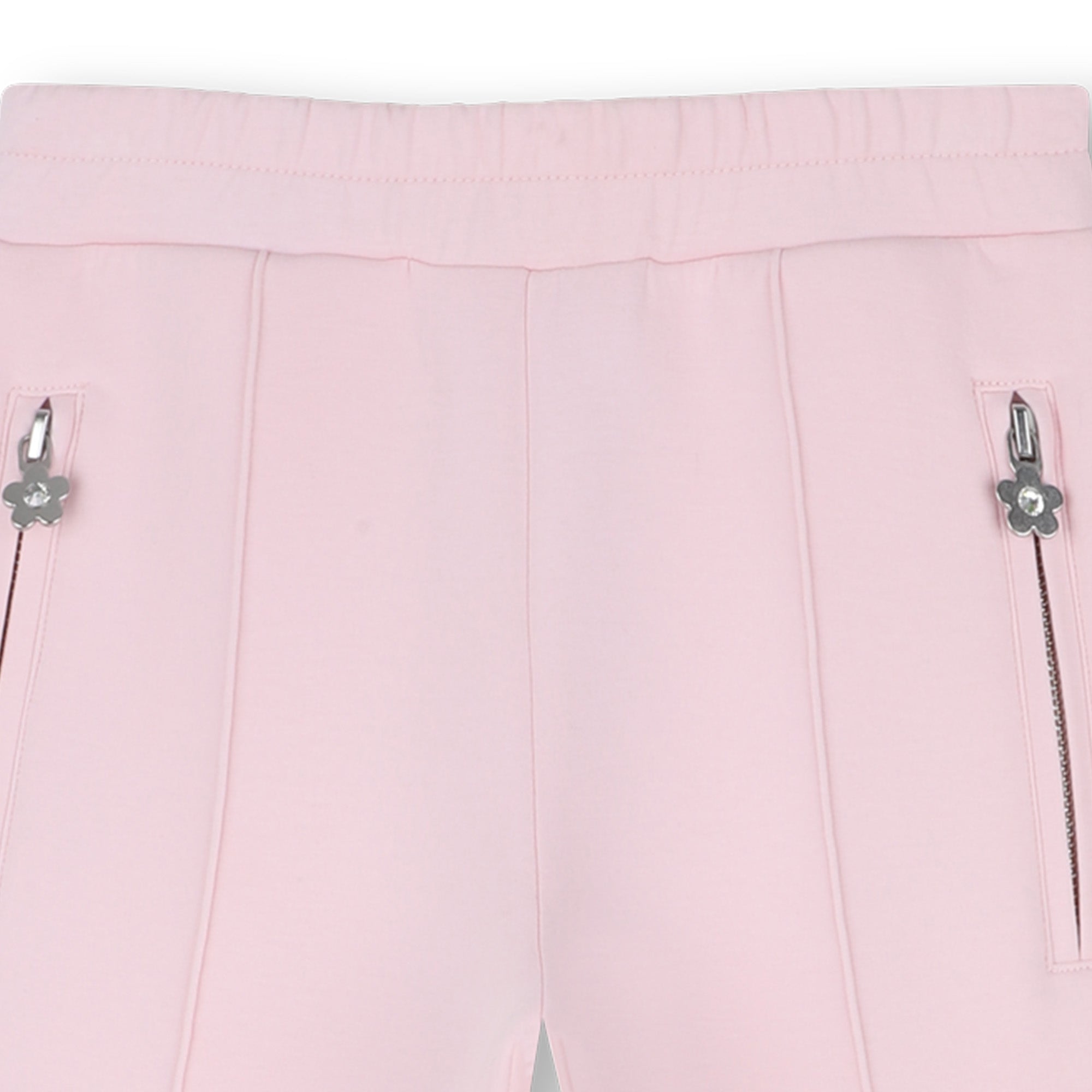Pink Jersey Jogger Pants with Zip Pockets The Marc Jacobs