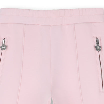 Pink Jersey Jogger Pants with Zip Pockets The Marc Jacobs
