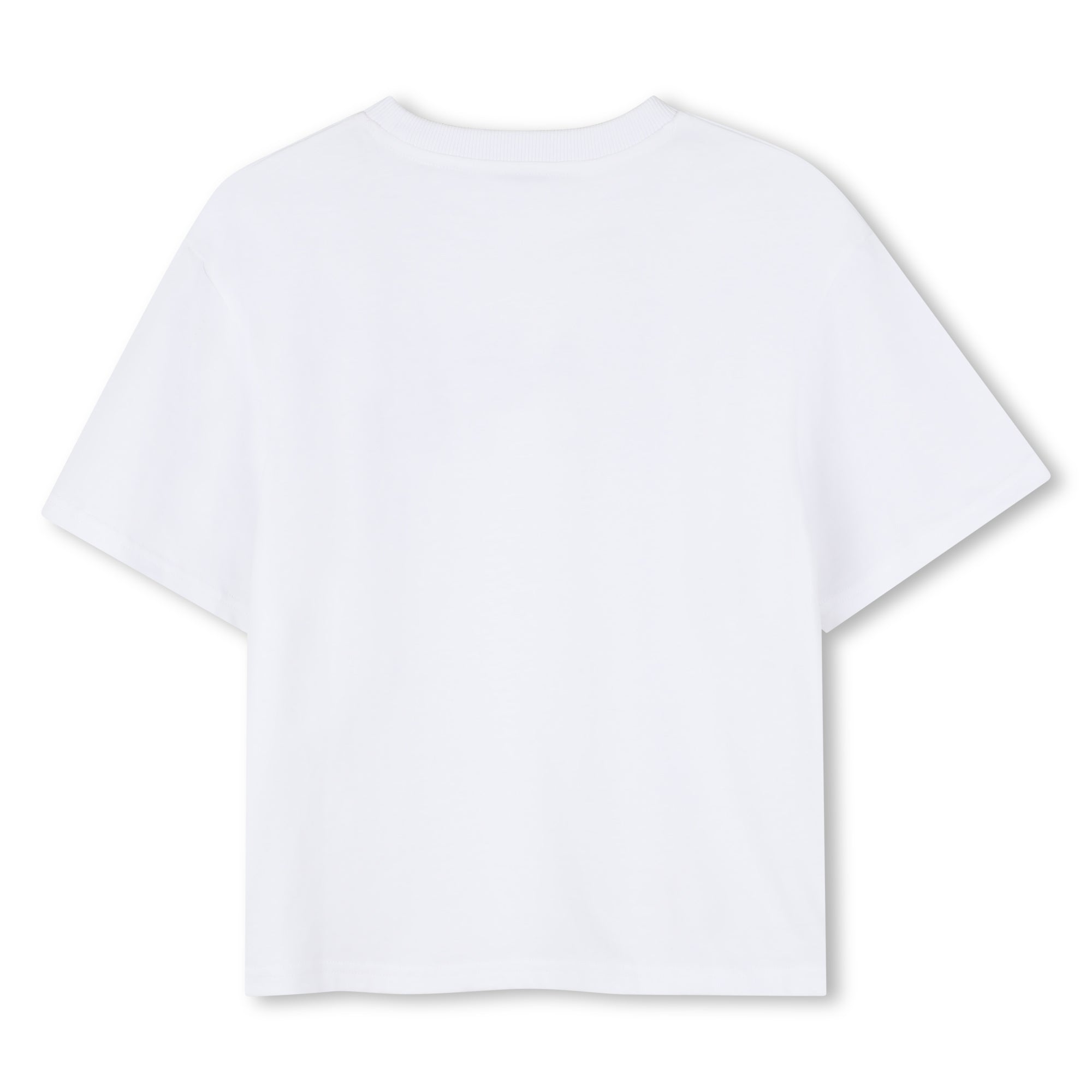 Rhinestone Logo Cotton T-Shirt The Marc Jacobs