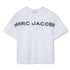 White Cotton Logo T Shirt The Marc Jacobs