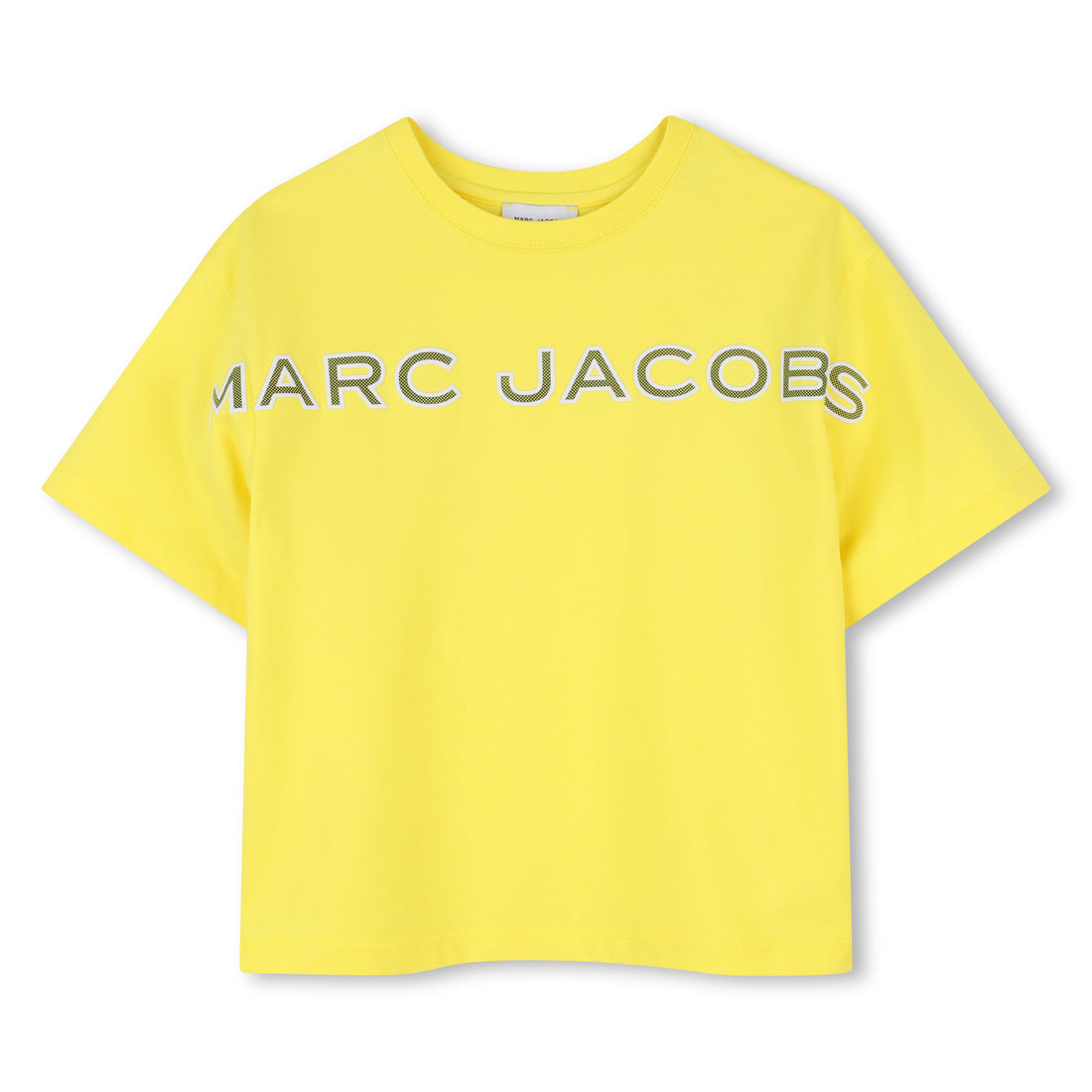 Yellow Cotton Logo T Shirt The Marc Jacobs