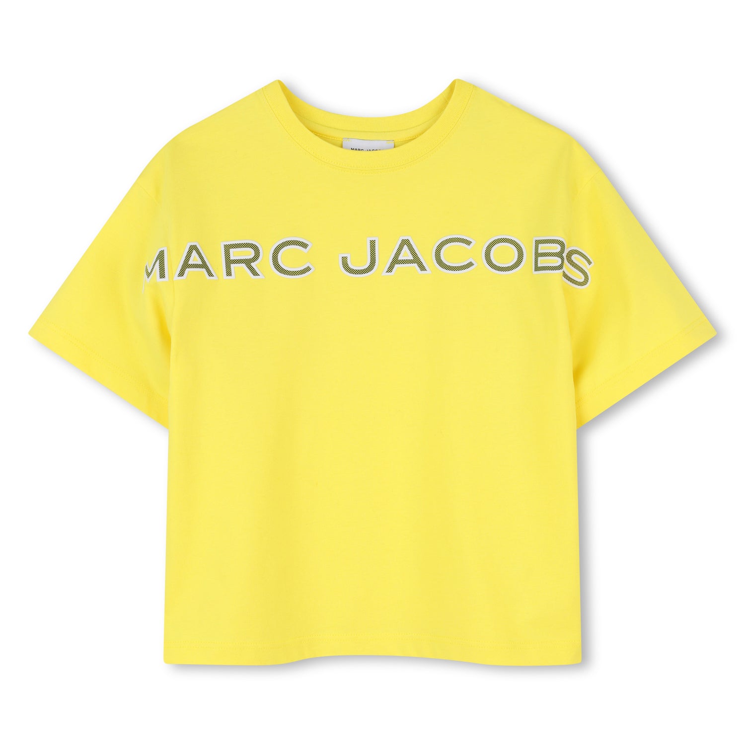 Yellow Cotton Logo T Shirt The Marc Jacobs