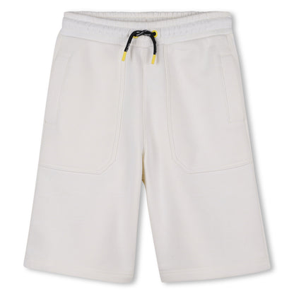 Cream Two Tone Fleece Shorts The Marc Jacobs
