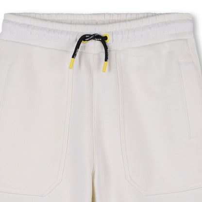 Cream Two Tone Fleece Shorts The Marc Jacobs