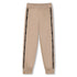 Beige Fleece Jogger Pants with Side Logo Trim The Marc Jacobs