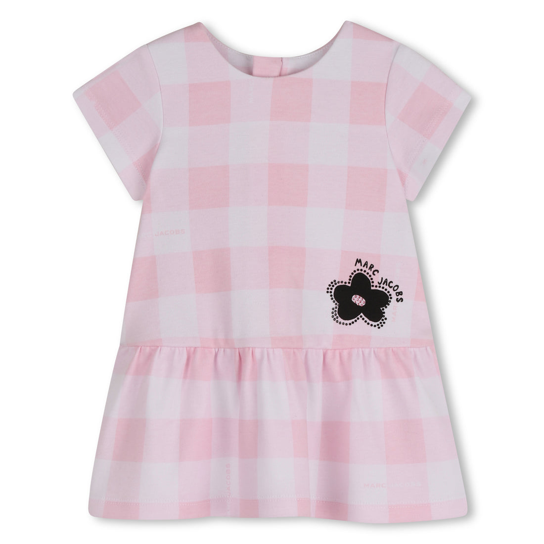 Pink Gingham Cotton Skater Dress The Marc Jacobs