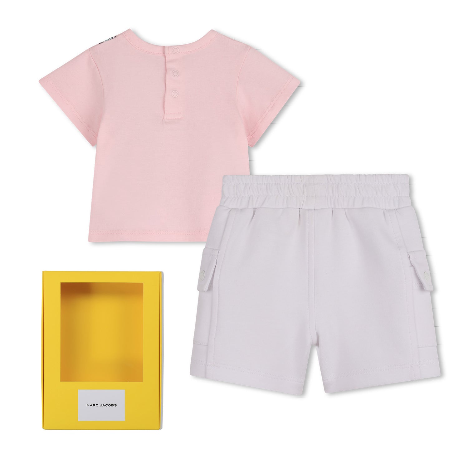 Pink T-Shirt and Shorts Set The Marc Jacobs