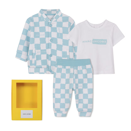 Checkerboard Cotton Three Piece Set The Marc Jacobs