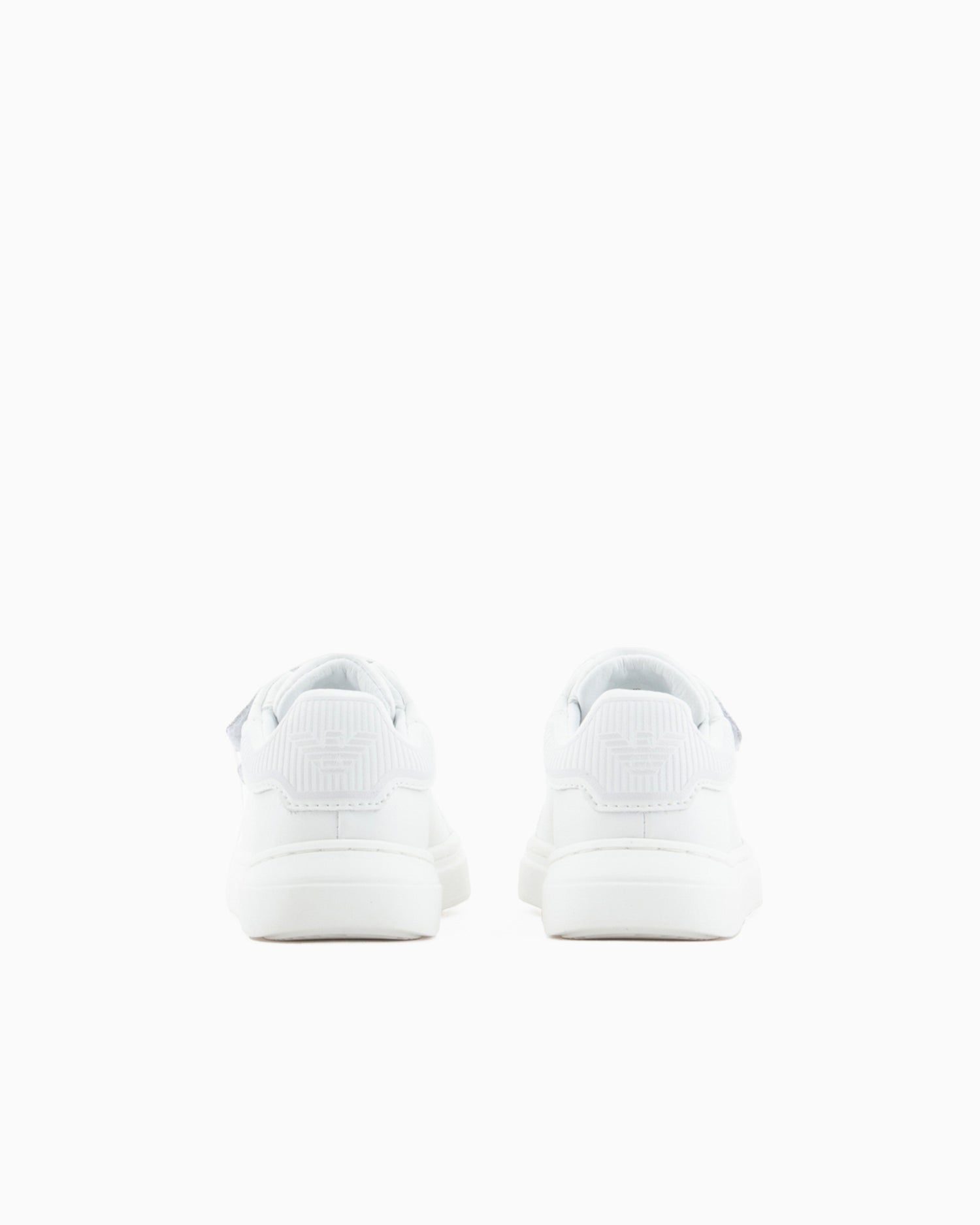 White Velcro Sneaker Emporio Armani