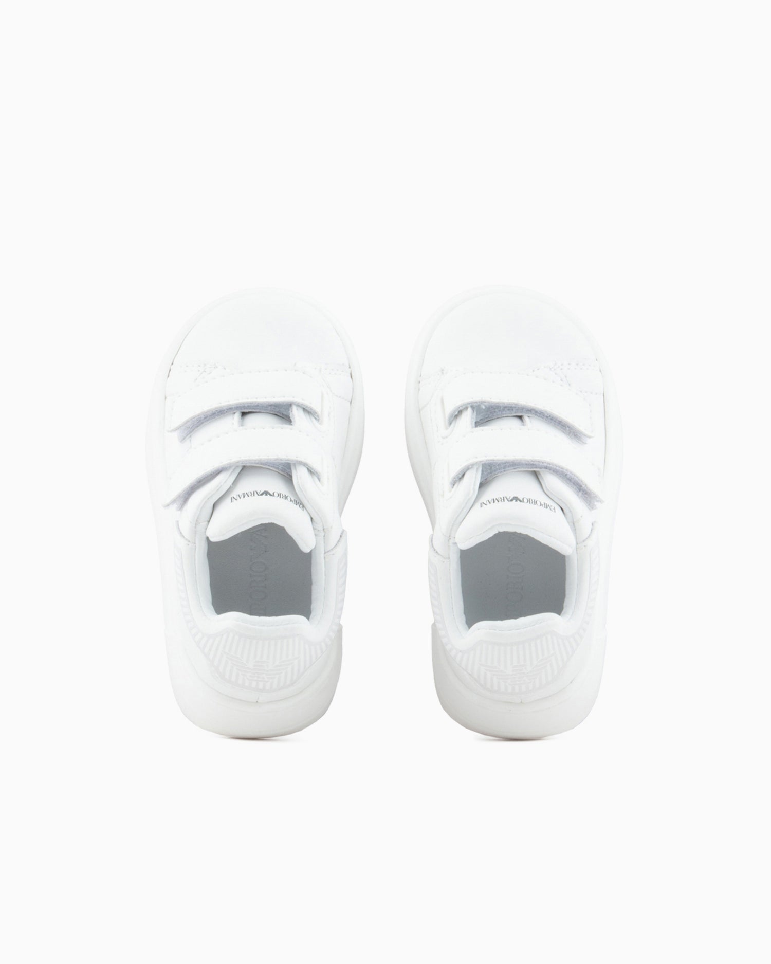 White Velcro Sneaker Emporio Armani