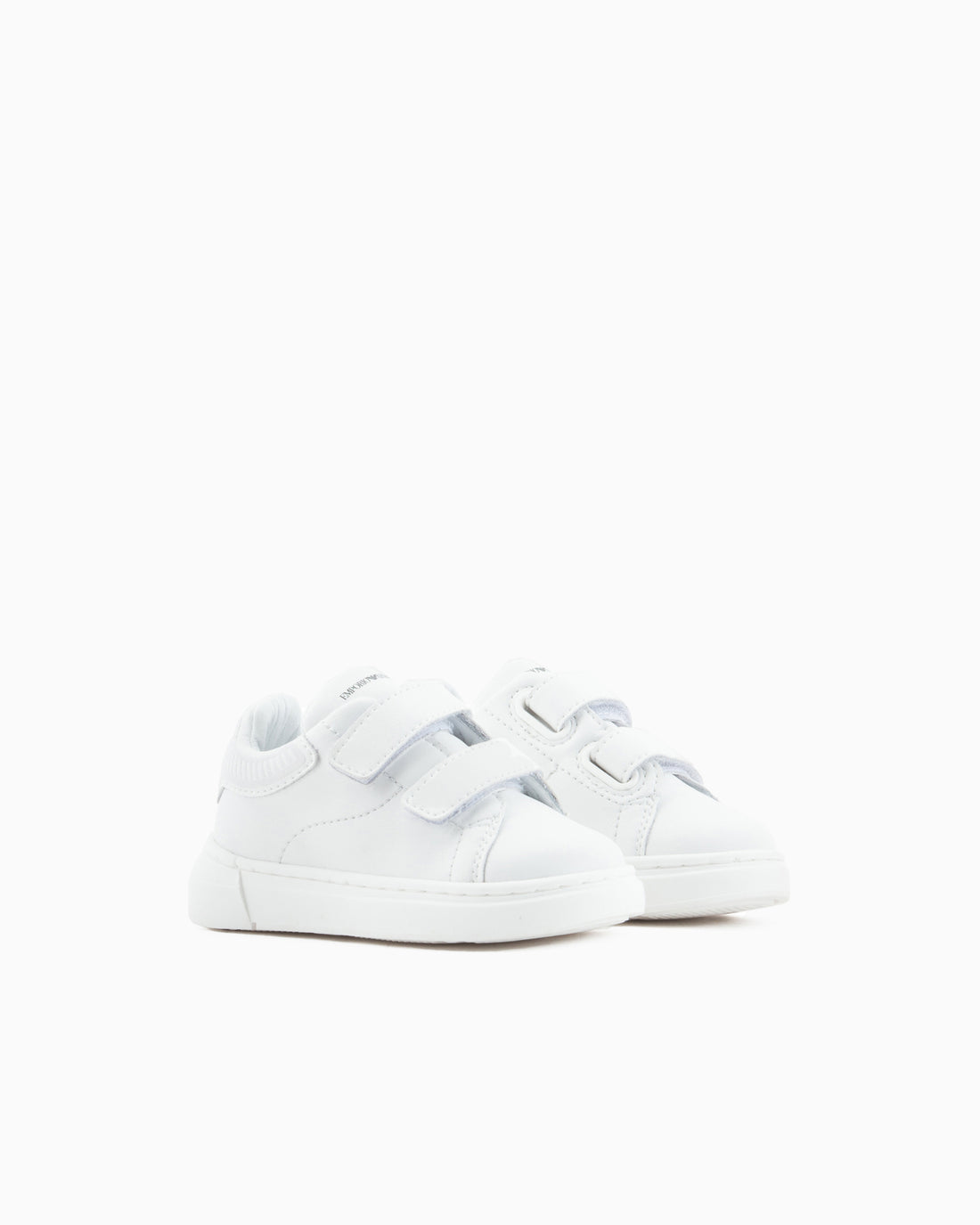 White Velcro Sneaker Emporio Armani