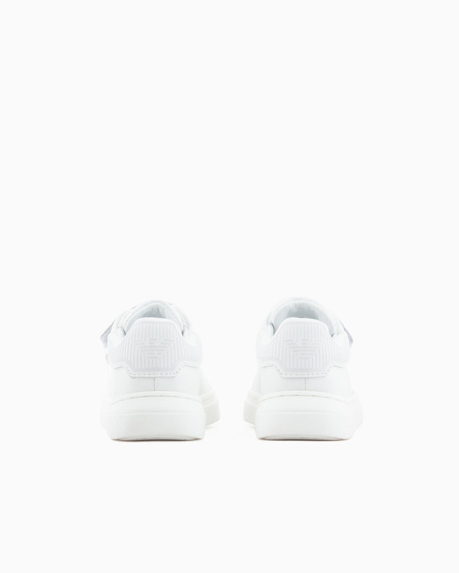 White Velcro Sneaker Emporio Armani