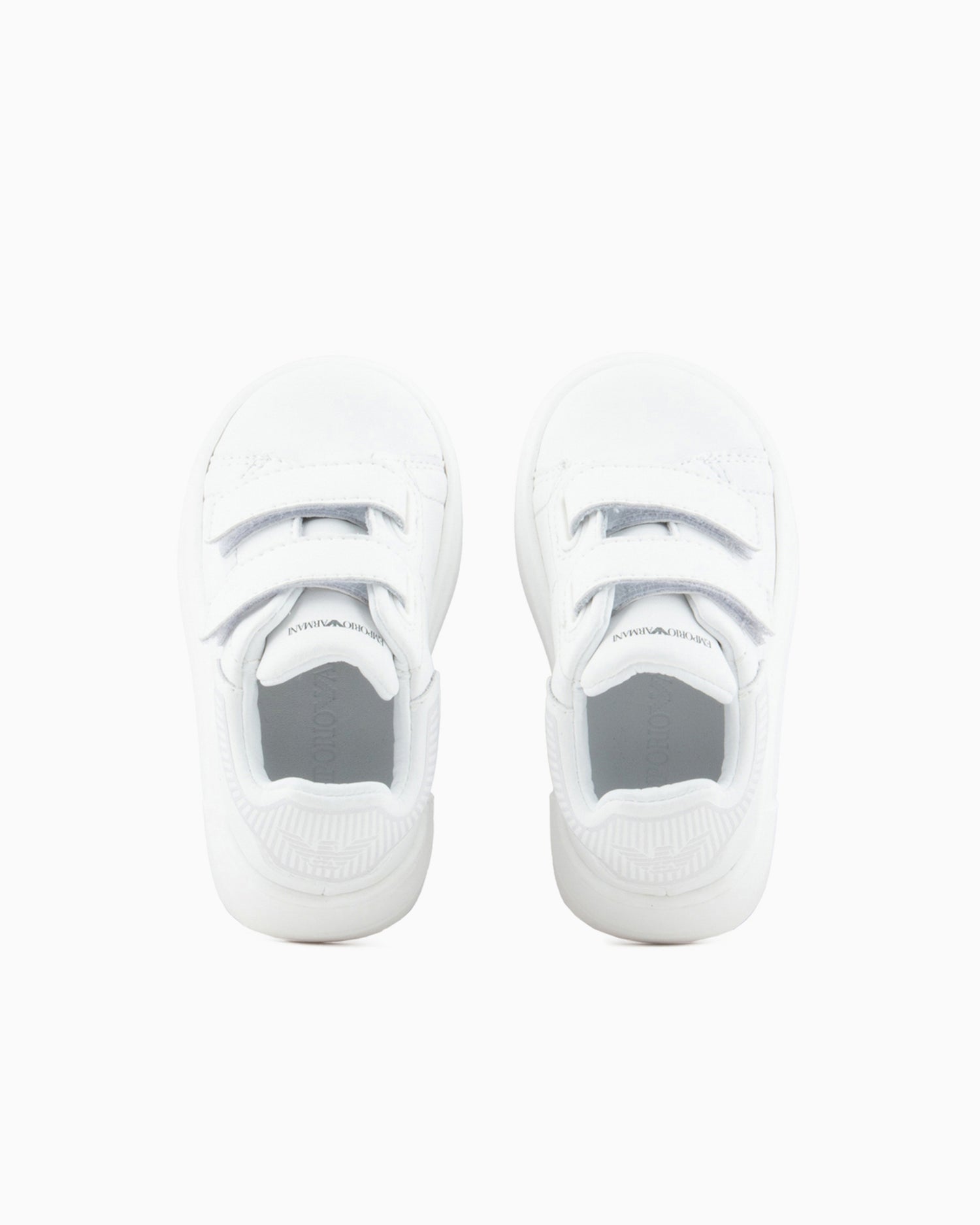 White Velcro Sneaker Emporio Armani