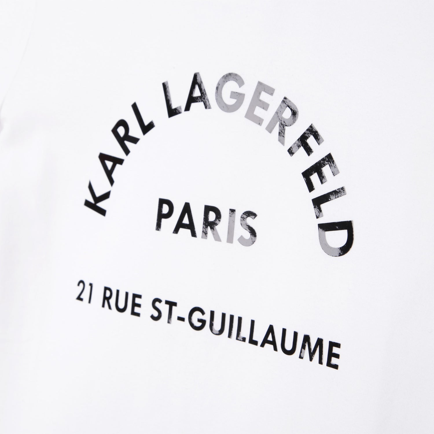 Karl Lagerfeld Kids Short Sleeves Tee-Shirt Style: Z15412