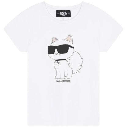 Karl Lagerfeld Kids Short Sleeves Tee-Shirt Style: Z15416