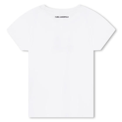 Karl Lagerfeld Kids Short Sleeves Tee-Shirt Style: Z15416