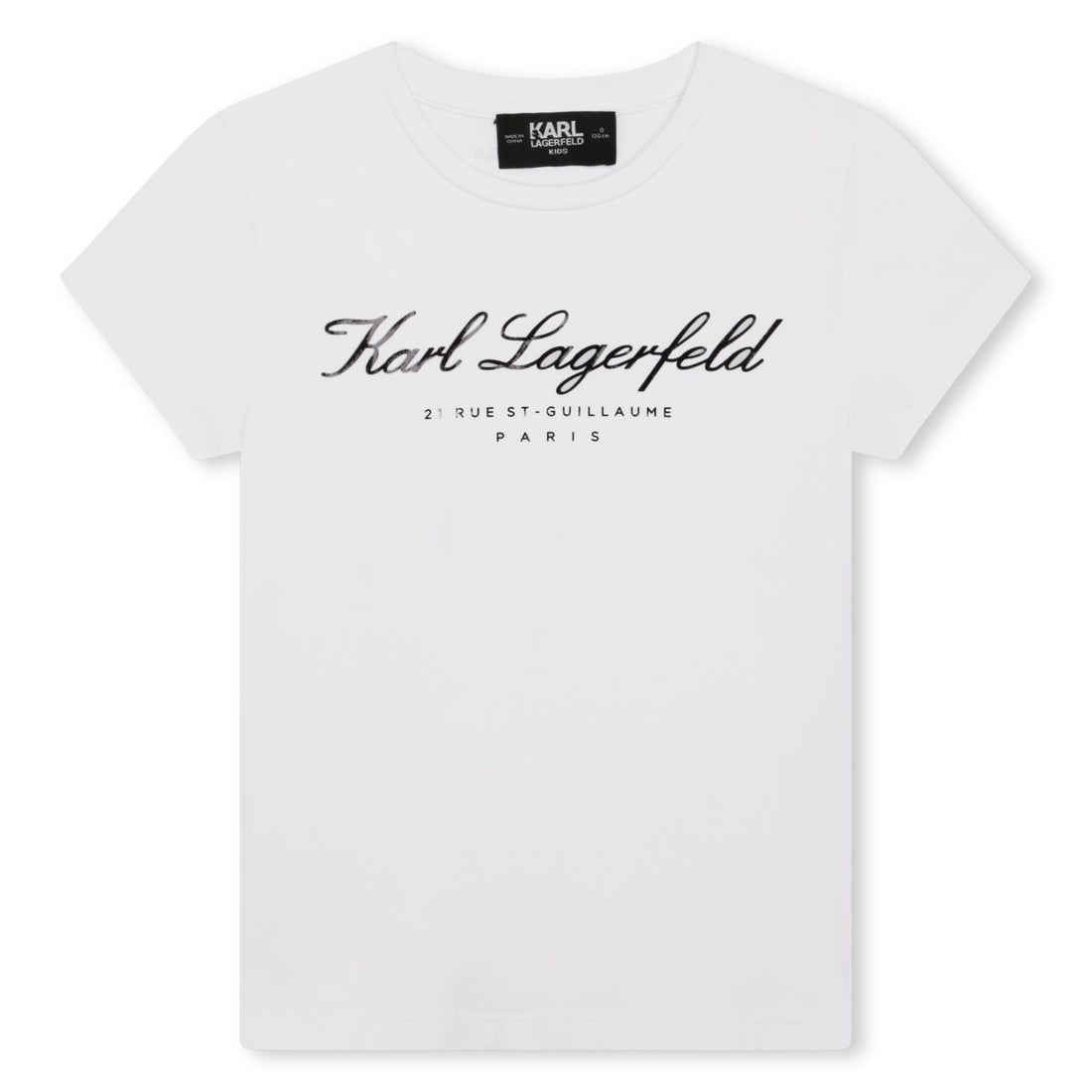 Karl Lagerfeld Kids Short Sleeves Tee-Shirt Style: Z15435