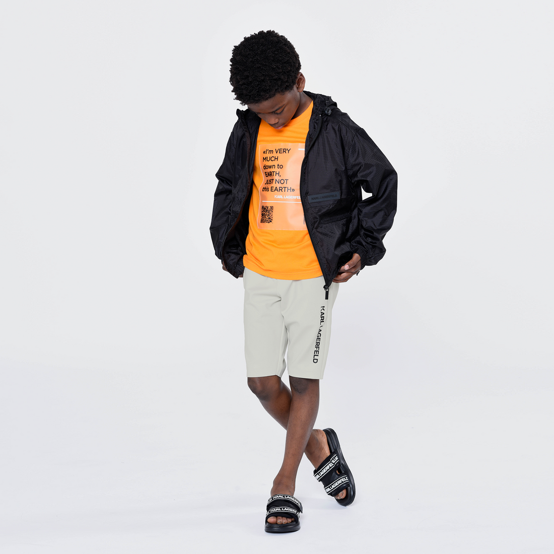 Karl Lagerfeld Kids Bermuda Shorts Style: Z24159