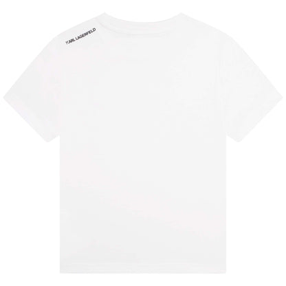 Karl Lagerfeld Kids Short Sleeves Tee-Shirt Style: Z25388