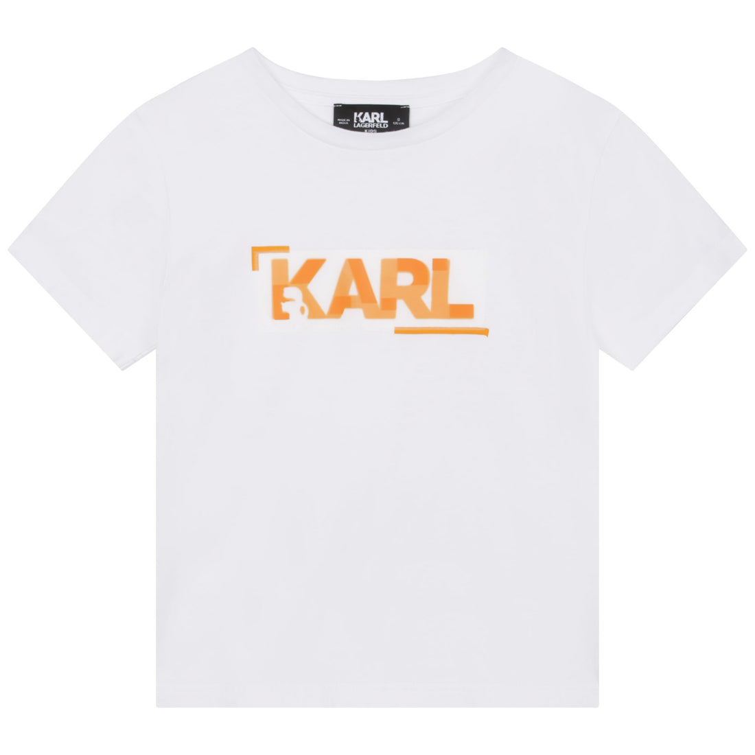 Karl Lagerfeld Kids Short Sleeves Tee-Shirt Style: Z25397