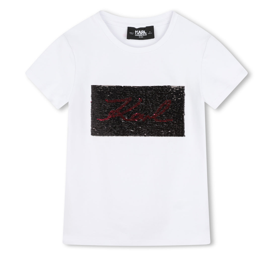 Reversible Sequin Signature Tee-Shirt