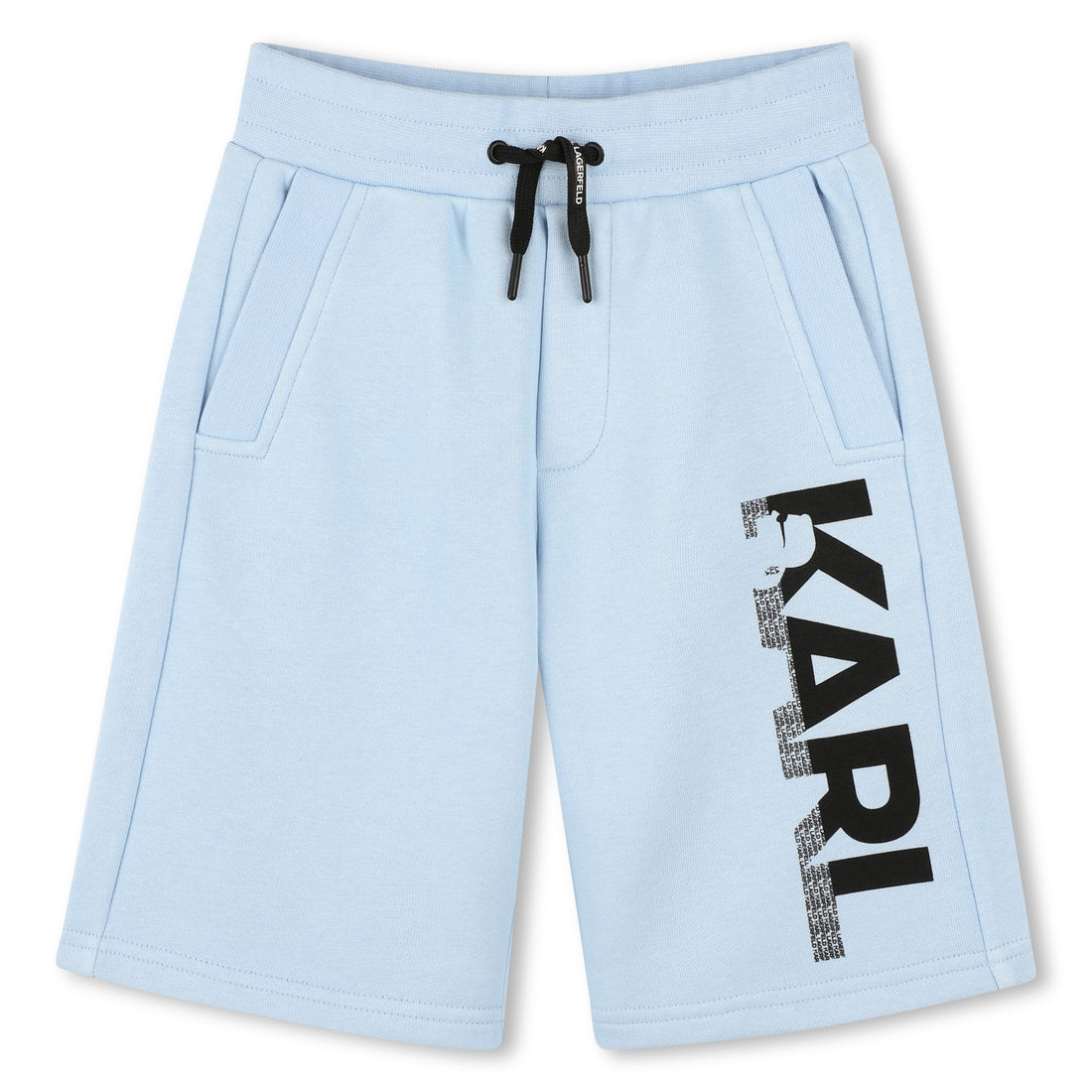 Sporty Logo Bermuda Shorts for Kids