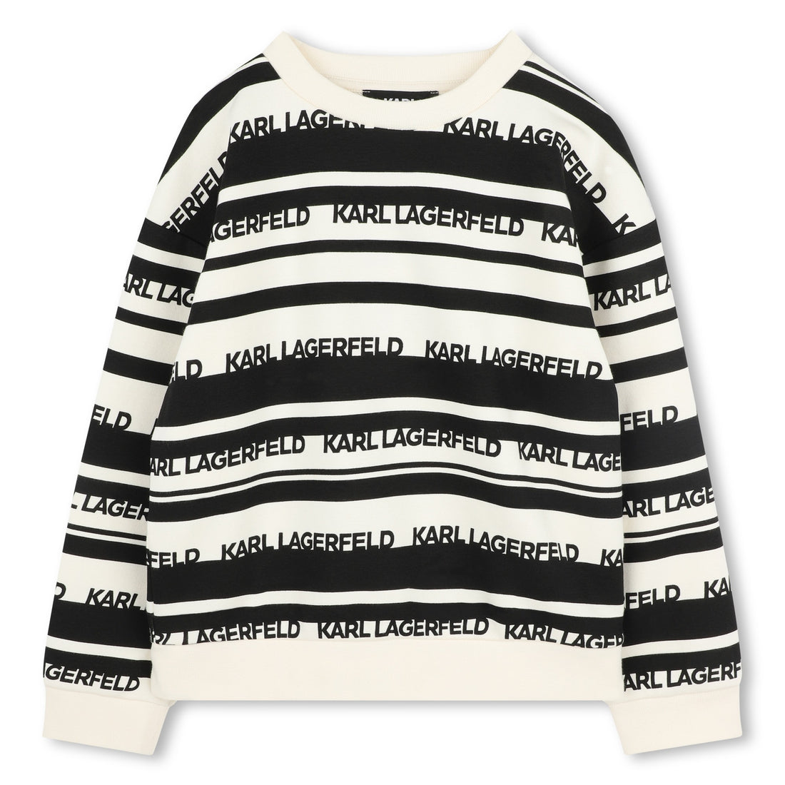 Striped Logo Sweatshirt