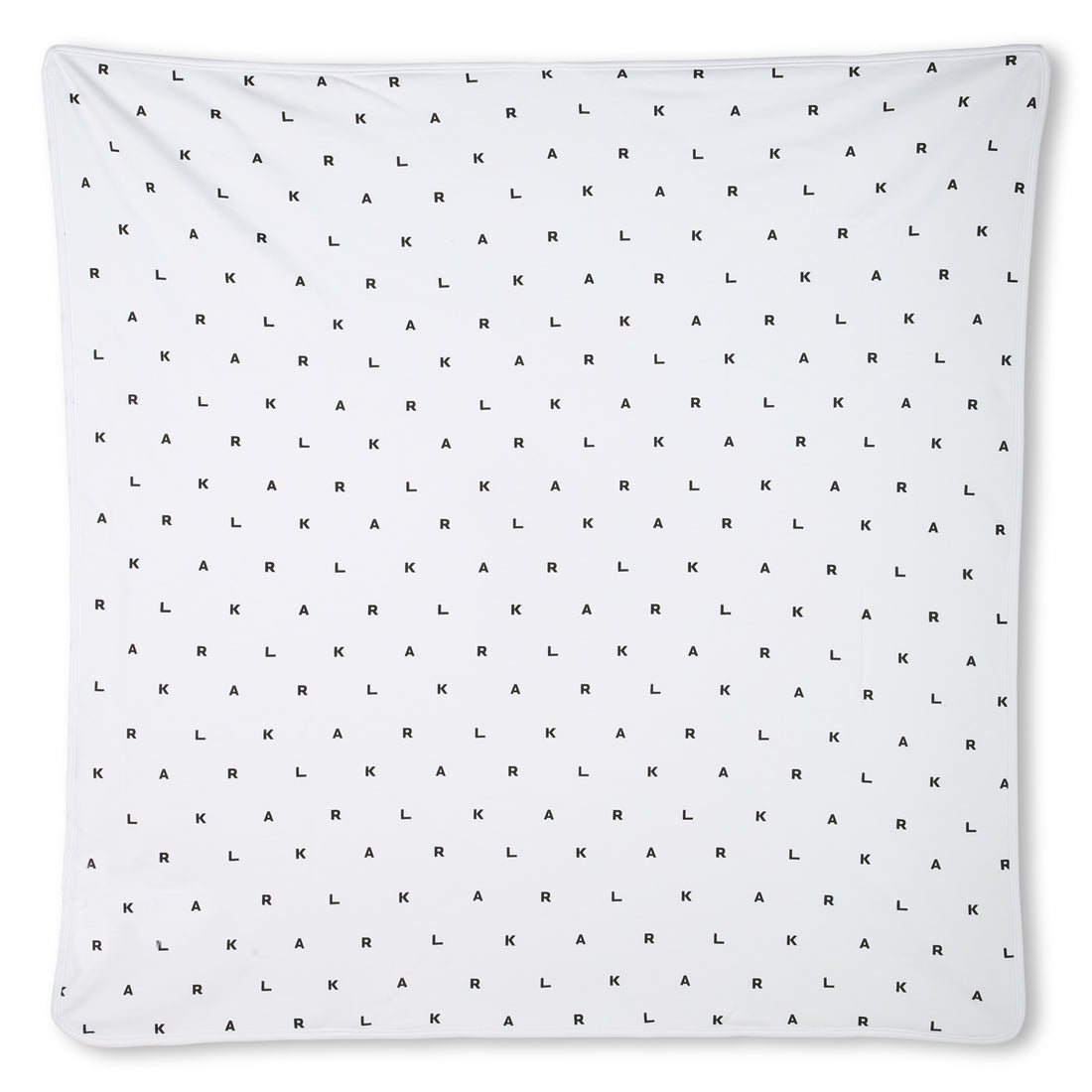 Reversible Cotton Baby Blanket with Karl &amp; Choupette Print