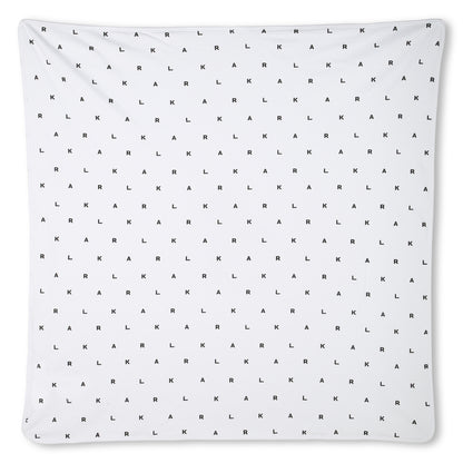 Reversible Cotton Baby Blanket with Karl &amp; Choupette Print