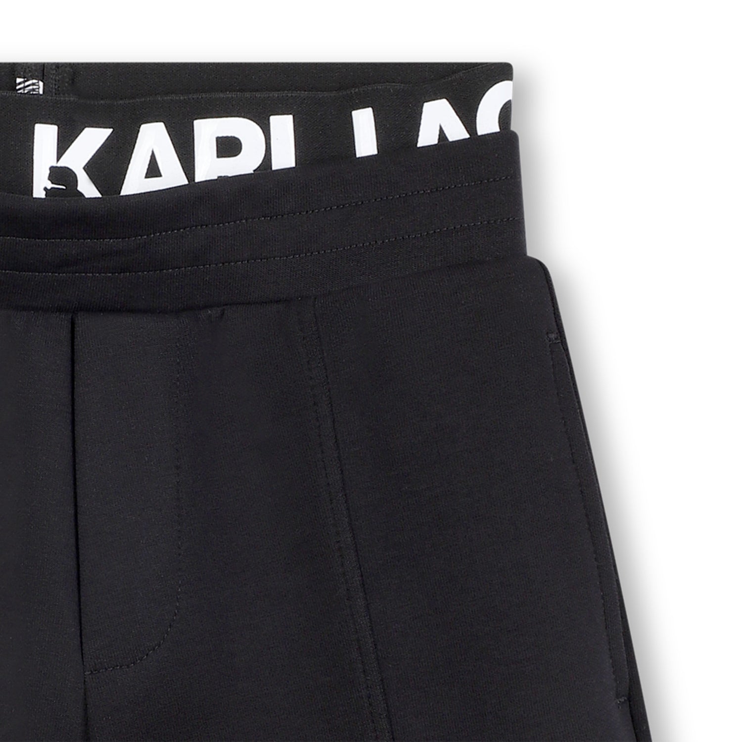 Bermuda Shorts with Branded Waistband