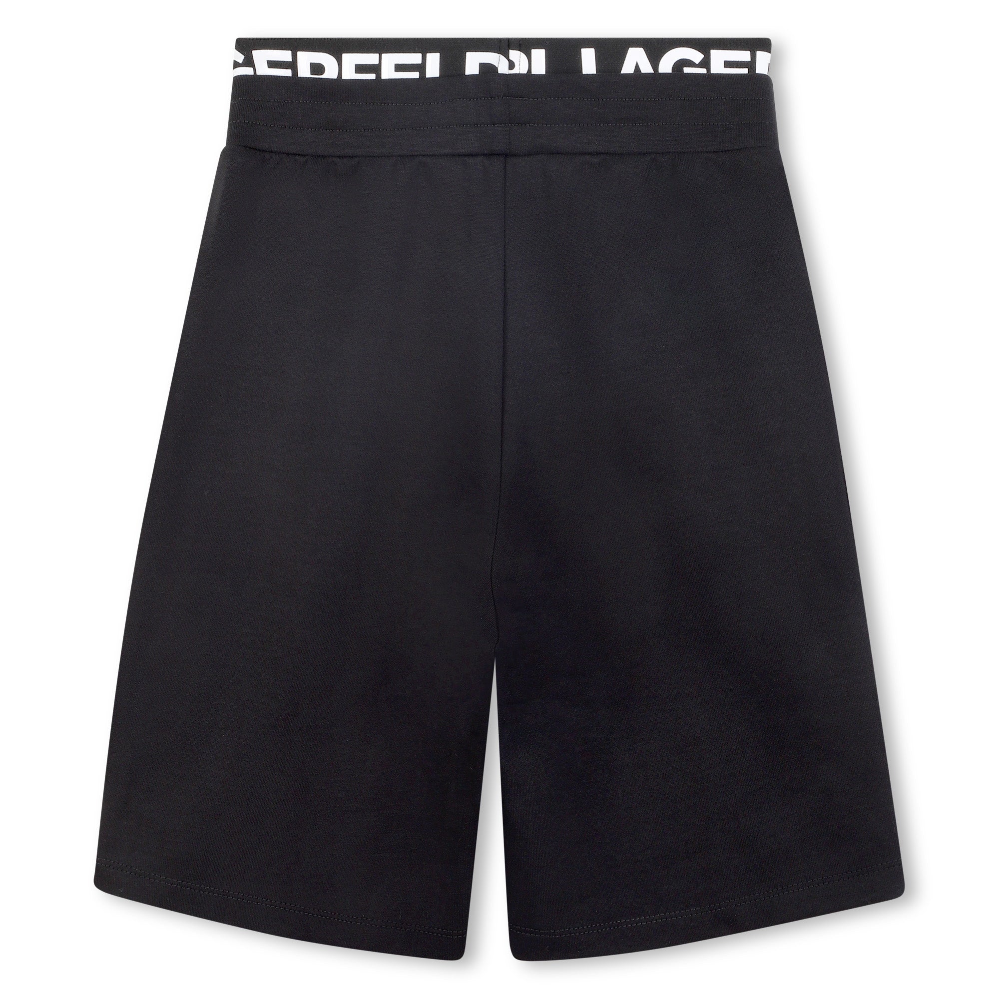 Bermuda Shorts with Branded Waistband