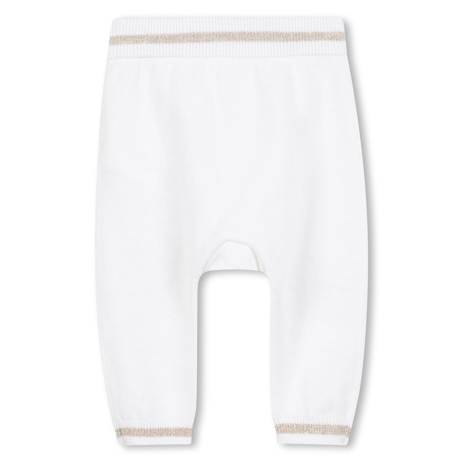 Baby Knitted Sweater and Leggings Set with Gold Signature Detail