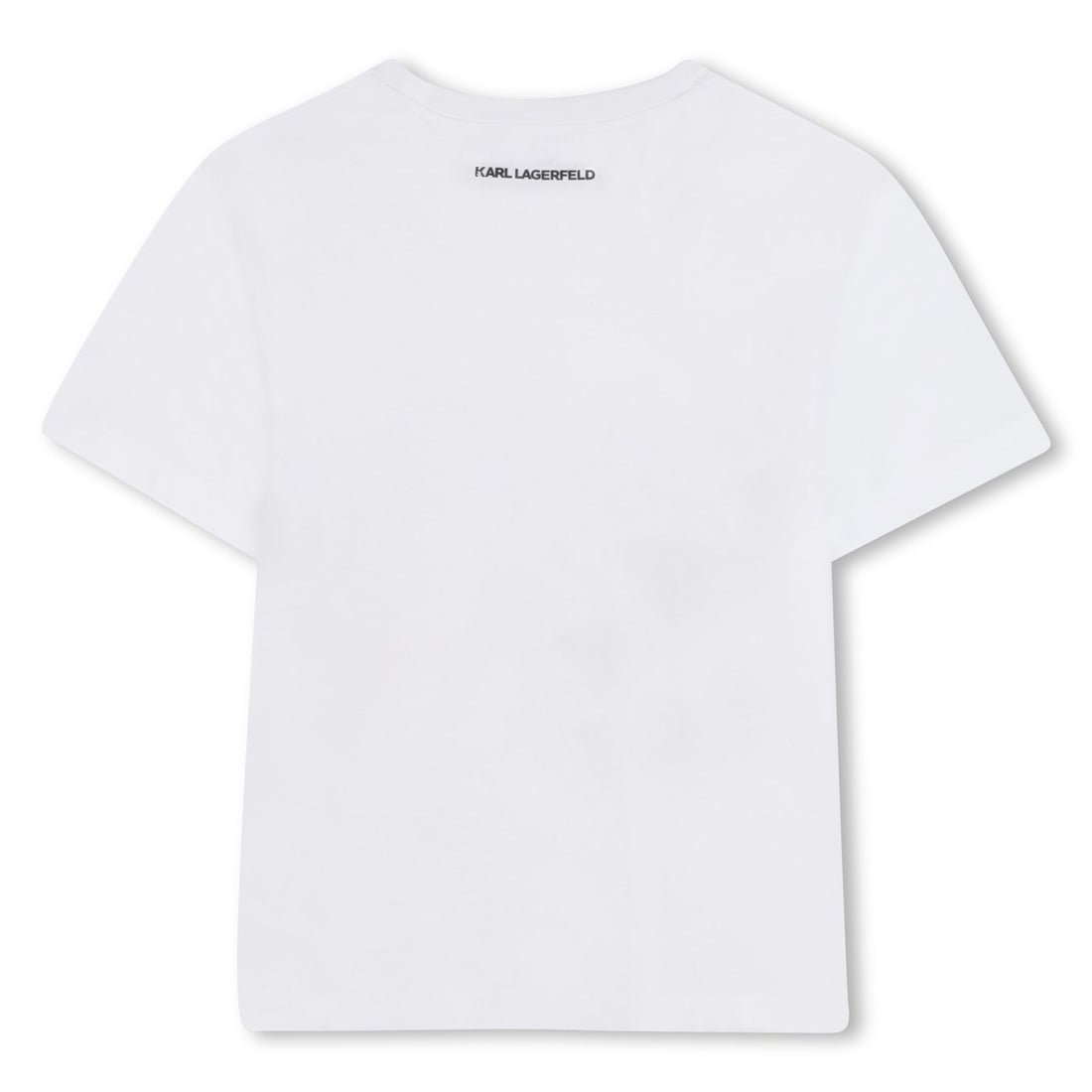 Short Sleeve Graphic Print T-Shirt, White-Pink