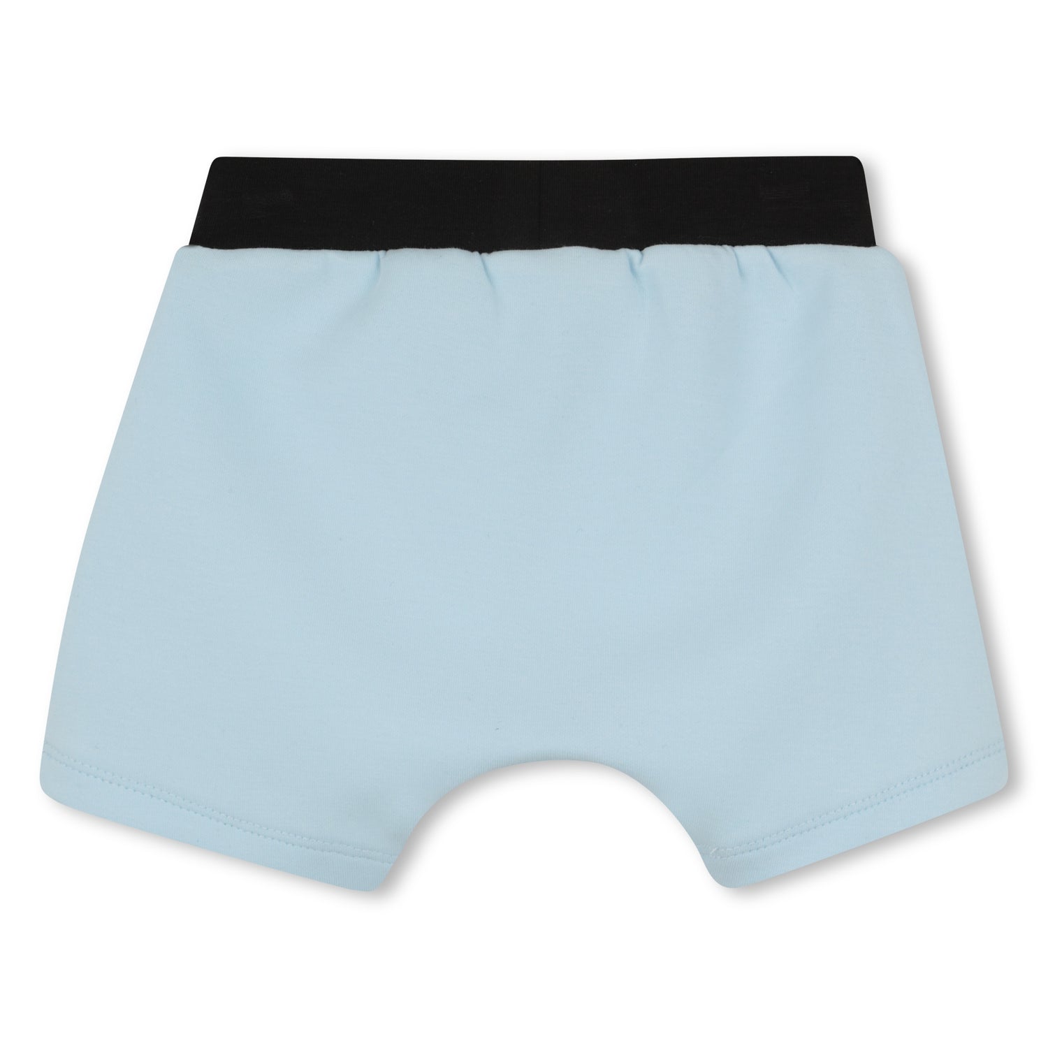 Polo Shirt &amp; Short Set in White and Light Blue Karl Lagerfeld Kids