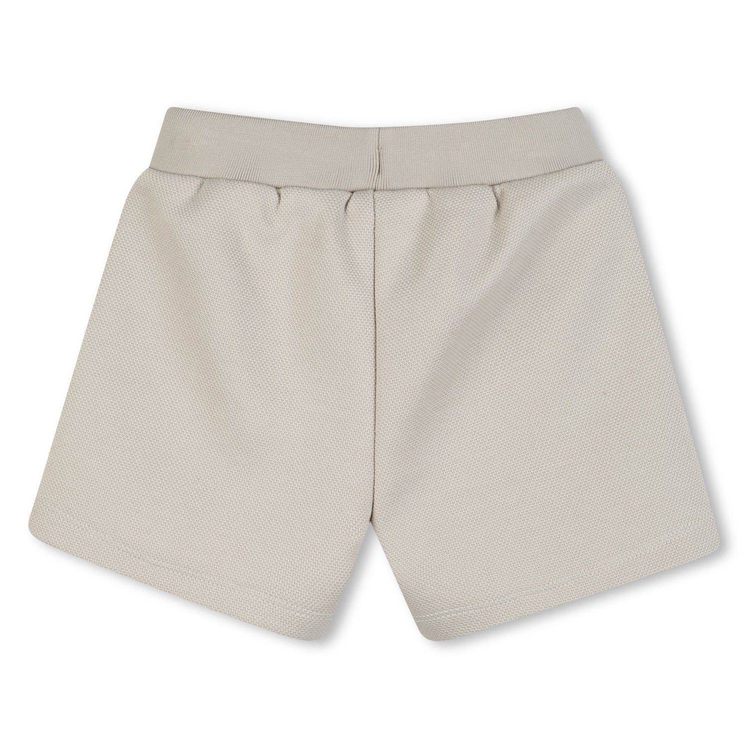 Polo Shirt &amp; Shorts Set in White and Black Karl Lagerfeld Kids