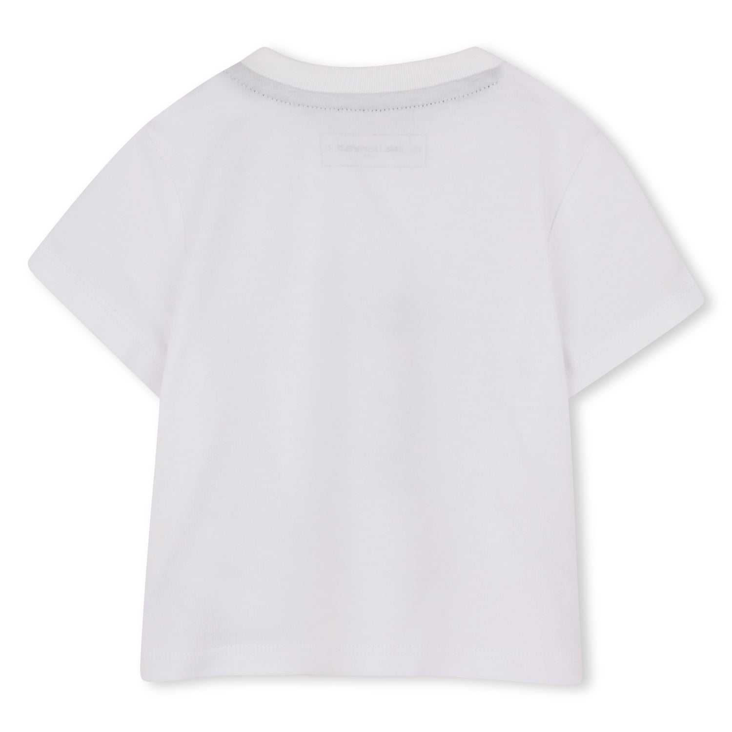 Cardigan, T-Shirt &amp; Trousers Set in Beige Karl Lagerfeld Kids