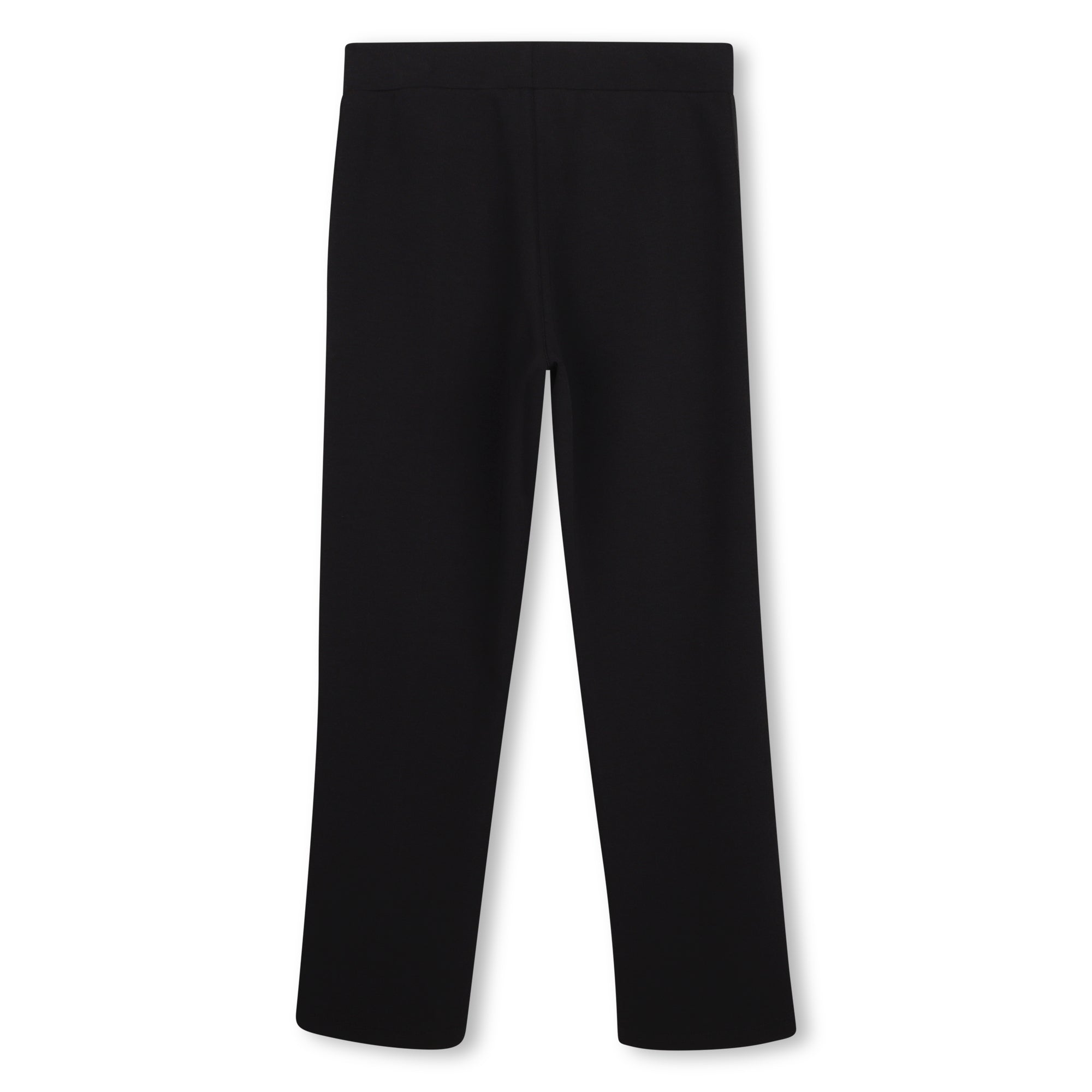Jog Pants in Black Double Jersey Karl Lagerfeld Kids