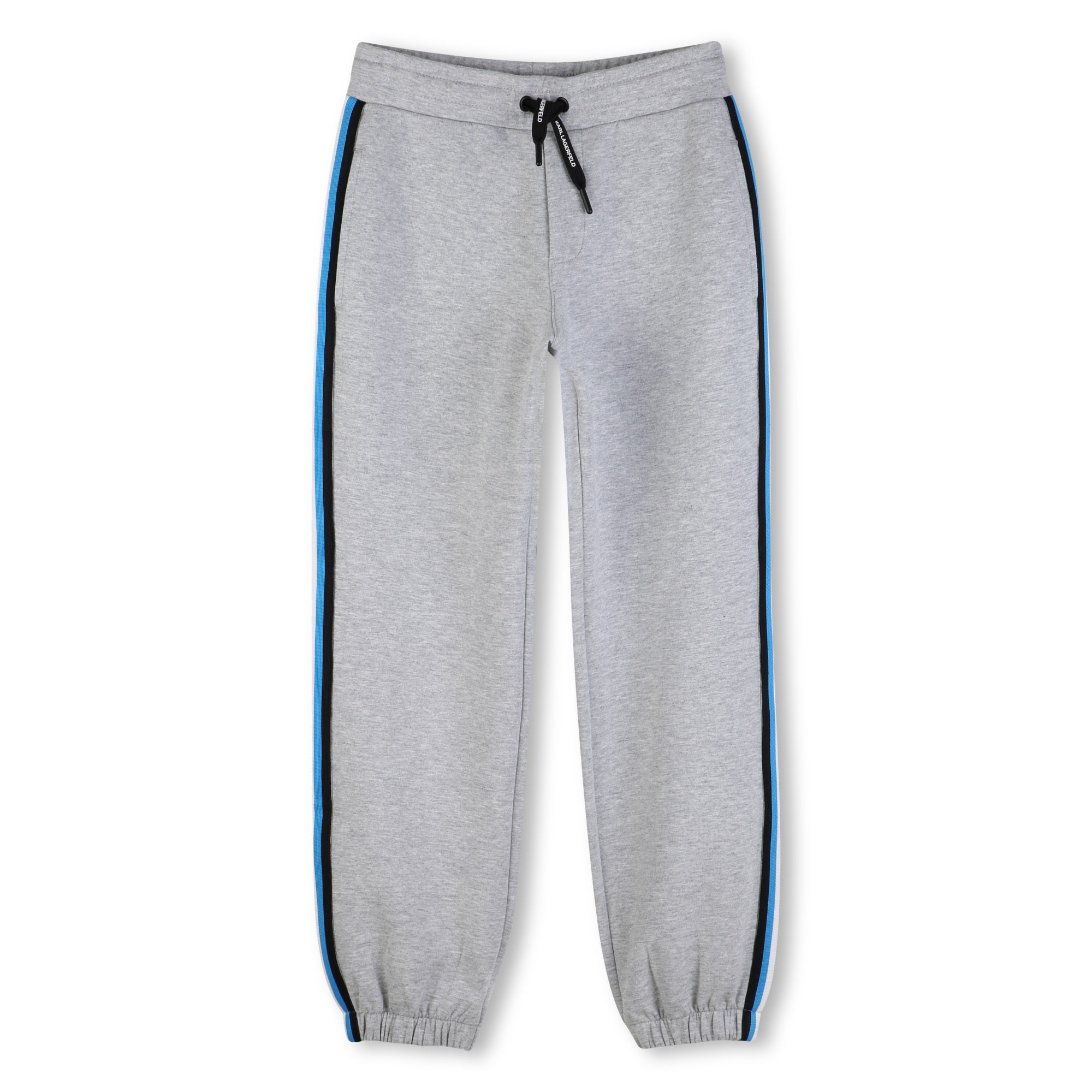 Jog Pants in Grey Double Jersey Karl Lagerfeld Kids