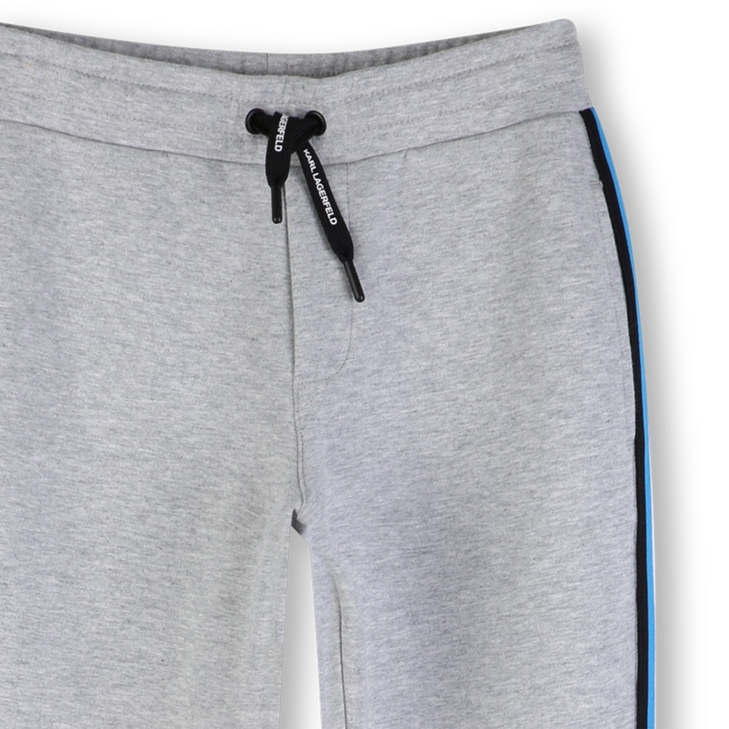 Jog Pants in Grey Double Jersey Karl Lagerfeld Kids