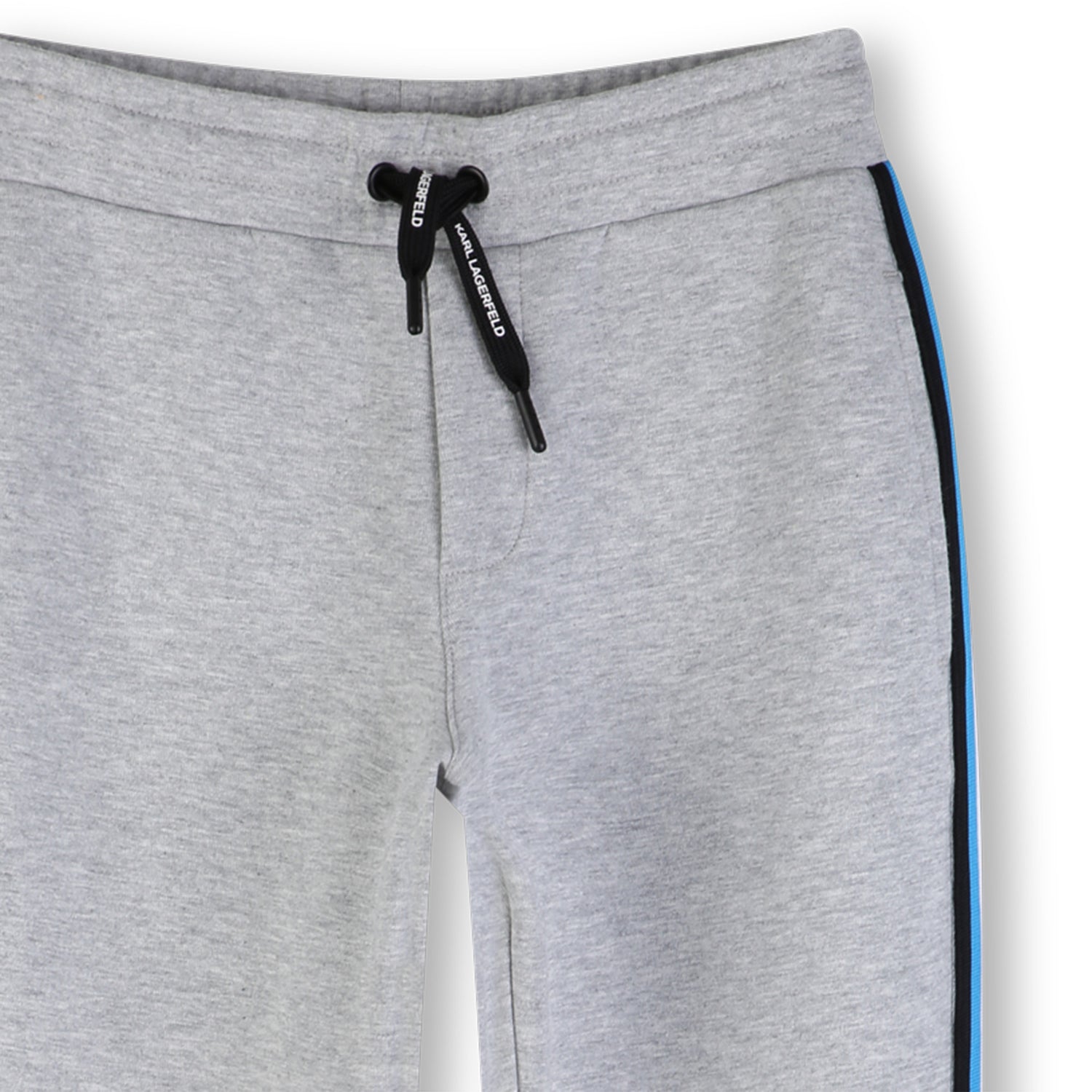 Jog Pants in Grey Double Jersey Karl Lagerfeld Kids