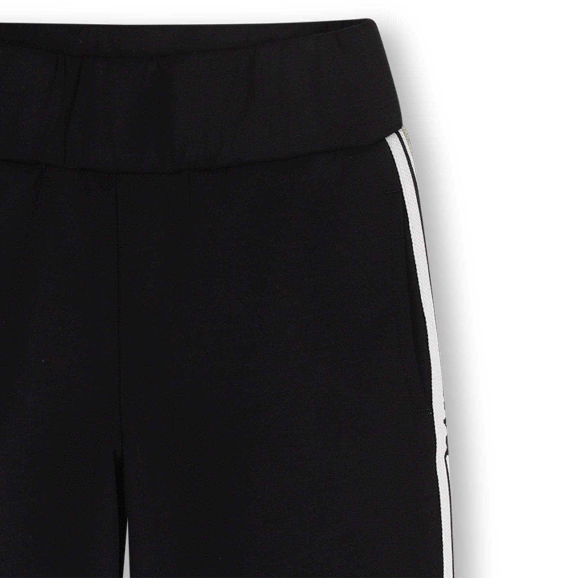 Jogging Pants in Black Double Jersey Karl Lagerfeld Kids