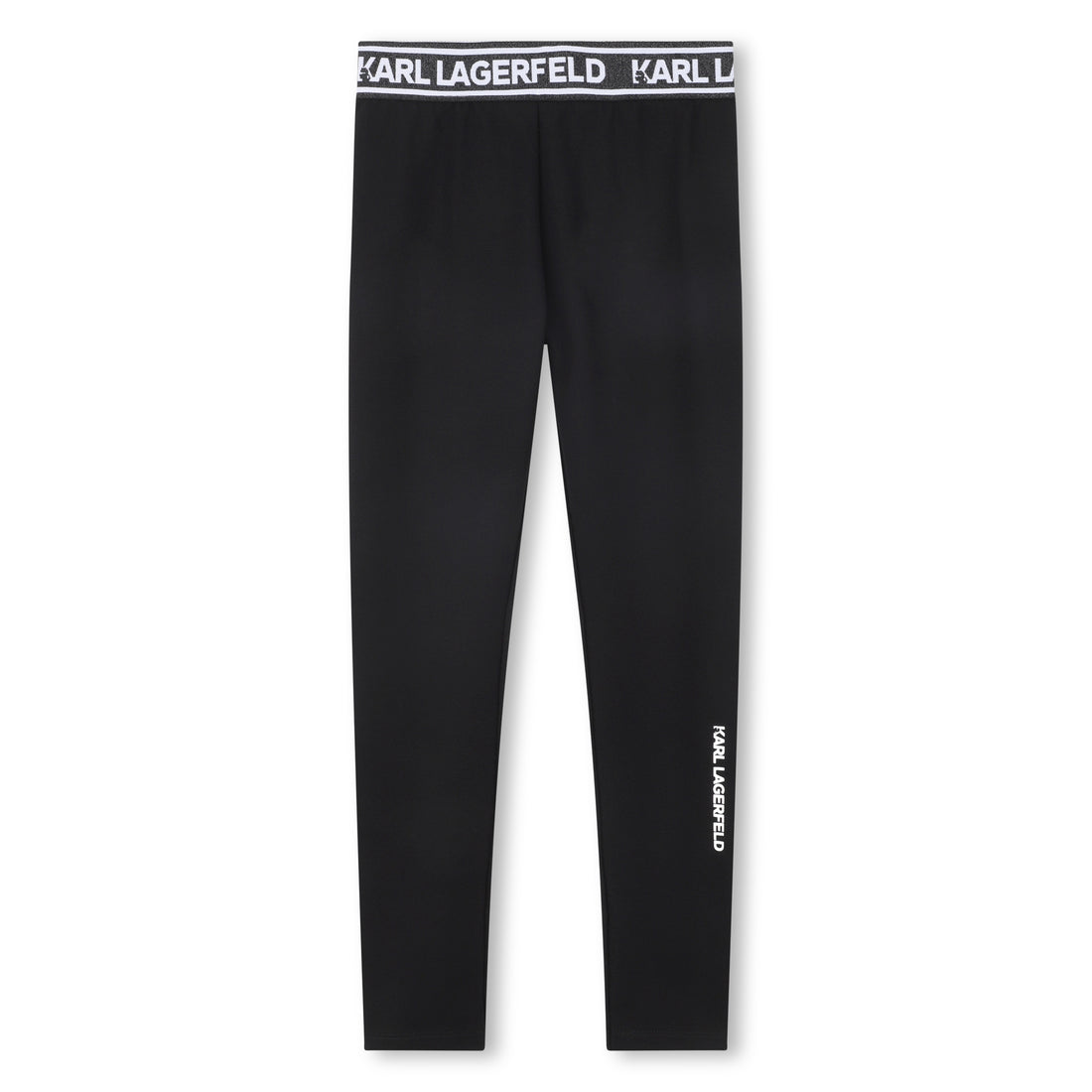 Leggings in Black Milano Karl Lagerfeld Kids