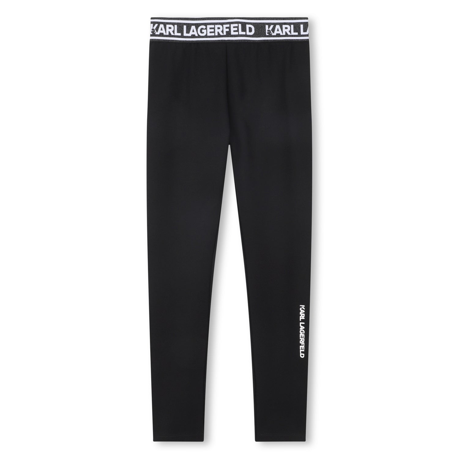 Leggings in Black Milano Karl Lagerfeld Kids